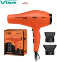 Secador VGR Professional Hair Dryer V-406D 3000W/Orange/220V