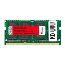 Memória para Notebook Keepdata, DDR3L 4GB (1X4GB), 1600MHZ, So-DIMM, KD16LS11/4G, Verde