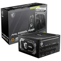 Fonte 1000W MSI Mag A1000GLS 80+Gold PCI-Exp 5.1 *G