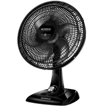 Ventilador Mondial VSP-40-B 40 CM 6 Pás 140 Watts 220V ~ 50/60 HZ - Preto