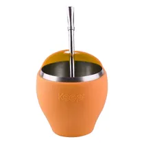 Guampa Inox Con Silicona 300ML