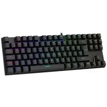 Teclado Sate Gamer Mecánico GK31 RGB USB Eng - Black