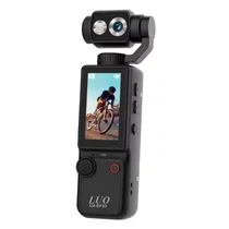 Mini Camera de Ação Esportiva Luo LU-SY33 / 180° / 4K / Ultra HD / 5V / 2000MAH - Preto