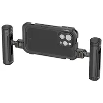 Kit de Suporte de Mão Smallrig 5007 - Dupla - para iPhone 16 Pro - Preto