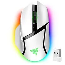Mouse Gamer Razer Basilisk V3 Pro Wireless / RGB - Blanco (RZ01-04620200-R3U1)