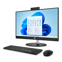 Desktop All In One HP 24-CR0253LA 23.8" AMD Ryzen 5-4520 512GB SSD 8GB Ram - Preto