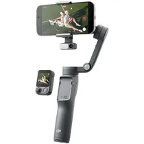 Gimbal Dji Osmo Mobile 8P Advancedtracking Combo - Wi-Fi/Bluetooth - Cinza