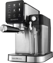 Cafetera Mondial Expresso Dolce Latte 20 Bar C-28-Ecl Touch/220V/Silver/Black