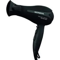 Secador de Cabelo Mondial Power Shine Black Ion SC-13 - 2000W - 220V - 50/60HZ - Preto