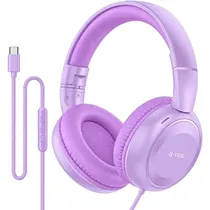 Fone G-Tide Wired Headphone Flex 2 Type-C Purple