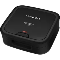 Mixteira e Grill Mondial Square Control SQ-02-FB 3 Em 1 800 W 110V - Preto