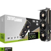 Placa de Vídeo 16GB RTX5080 Zotac Solid Core Oc ZT-B50800J2
