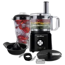 Multiprocessador de Alimentos Britânia BMP900 - 5 Em 1 - 1000W - 127V - Preto