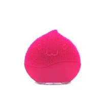 Limpador e Massageador Facial Goline Silicone - Rosa