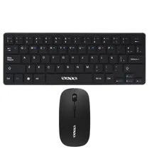 Teclado USB Satellite AK732G com Mouse Sem Fio Espanhol