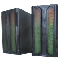 Speaker Satellite AS-92006 BT/RGB/Aux/USB- Preto