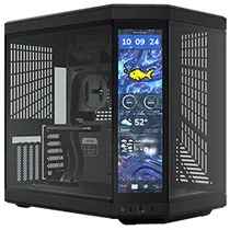 Gabinete Gamer Hyte Y70 Touch Infinite Mid Tower - Pitch Preto (CS-HYTE-Y70TTI-BB)