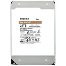 HD Toshiba 24TB N300 Pro Nas 3.5" SATA 3 7200RPM - HDWG82EXZSTB