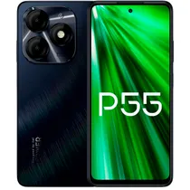 Smartphone Itel P55 A666LN Lte PY/BR Dual Sim 8GB+128GB 6.6? - Preto
