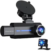 Cámara Automotriz Satellite A-DVR007 Con Pantalla de 3.16" - Negra