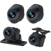 Kit Câmera para Carro Lenovo C365 - 4 Peças - 360° - À Prova D'Água - Preto