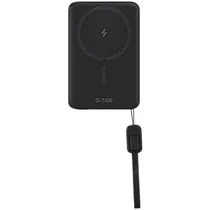 Carregador Port. G-Tide Slim 01 5000MAH Black Wireless