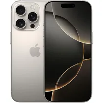 Celular Apple iPhone 16 Pro A3083LL - 8/512GB - 6.3¨ - e-Sim - NFC - Natural Titanium