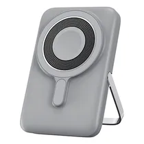 Carregador Magnético Sem Fio 3 Em 1 Wiwu WI-P018 - Cinza