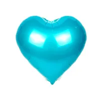 Balao para Festas Coracao YSBLP02 Azul Tifanny