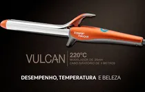 Modelador de Pelo Taiff Vulcan 25MM Orange Bivolt