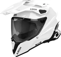 Capacete para Moto Airoh Commander 2 Color - Tamanho XXXL - White Gloss