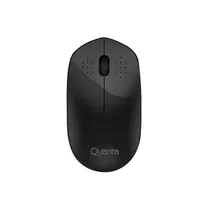 Mouse Wir Quanta QTMSS10 Silencioso Wireless Black