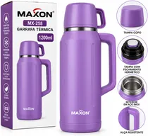 Garrafa Térmica Maxon MX-258 1200ML Purple