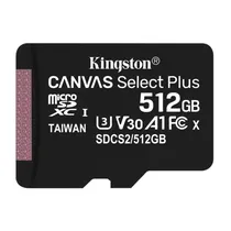 Memória Micro SD Kingston Select Plus 512GB