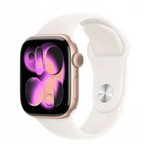 Apple Watch Serie 11 46MM MEV74LW/A GPS M/L - Rose Gold Sport Band