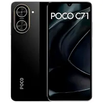 Celular Xiaomi Poco C71 4G 4+64GB Global Negro