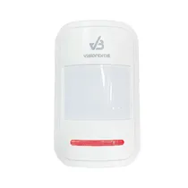 Visionbras Sensor de Movimiento Pir VB-PS110 Wireless 433MHZ Blanco