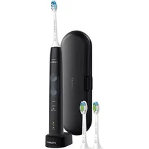 Escova de Dentes Elétrica Philips HX6423/34 Sonicare Protectiveclean 5300 - Preto/Branco