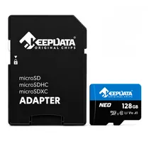 Cartão de Memória Micro SD Keepdata Neo 128GB 95MB/s - KDMSDC10U1V10A1-128G