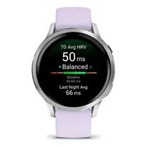 Relogio Garmin Venu 4 41MM Silver Purple 010-03013-01