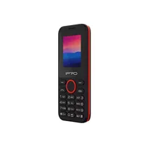 Celular Ipro A6MINI Dual Sim Tela de 1.8""Camera VGA/ FM Preto/Vermelho