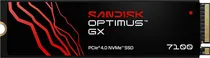 SSD 1TB M.2 Nvme Sandisk Optimus GX 7100 PCI-Exp GEN4X4 7250-6900MB/s SDSP71100TAN-000E0