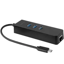 Hub USB-C Satelite A-HUBC50 4 Portas RJ45 + USB 3.0