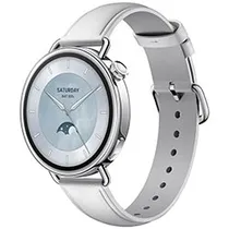 Relógio Smartwatch Xiaomi Watch S4 M2502W1 - Leather Branco