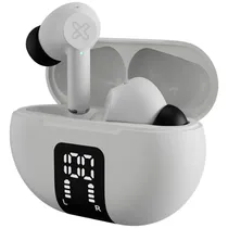 Fone de Ouvido Klip Xtreme Edgebuds KTE-755WH - Bluetooth - À Prova D'Água - Branco