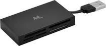 Lector de Memoria 6-IN-1 Mtek CR-620 TF/ SD/ CF/ MS/ XD/ M2 Black