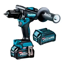Parafusadeira/Furadeira À Bateria Makita HP001GD – com Impacto / 40V / 2 Baterias Inclusas