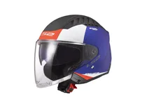 LS2 Casco OF600 Copter II Urbane Blue/Red (T) XL