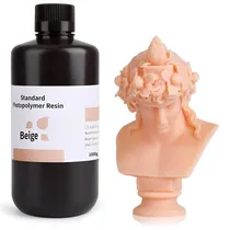 Resina para Impressora 3D Elegoo Standard V1.0 - Beige 1 KG