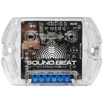 Kit Controlador Central Zendel Strobo RGB Sound Beat ZD-SR-SB - 9/14.4V - 2 Faróis RG - para 10 Faróis - Transparente
